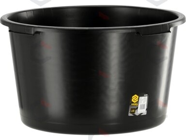 Statybinė balėja / vonelė | juoda | apvali | 60 l (06406) Statybinė balėja / vonelė | juoda | apvali | 60 l (06406)