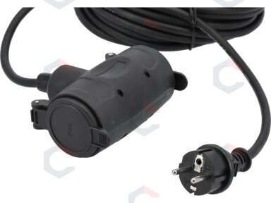 Statybinis elektros dirbtuvių ilgintuvas 2G tipo F | 10 m | Schuko | IP44 (YT-81030) Statybinis elektros dirbtuvių ilgintuvas 2G tipo F | 10 m | Schuko | IP44 (YT-81030)