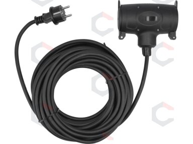 Statybinis elektros dirbtuvių ilgintuvas 2G tipo F | 15 m | Schuko | IP44 (YT-81031) Statybinis elektros dirbtuvių ilgintuvas 2G tipo F | 15 m | Schuko | IP44 (YT-81031)