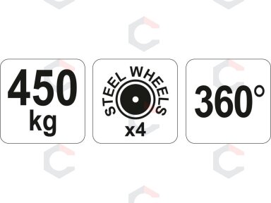 Stendas varikliui | 1000 LBS | 450 kg (YT-55570)