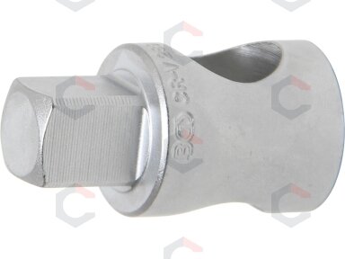 Stumdomas adapteris prailgintuvams | išorinis kvadratas 12,5 mm (1/2") (289) Stumdomas adapteris prailgintuvams | išorinis kvadratas 12,5 mm (1/2") (289)