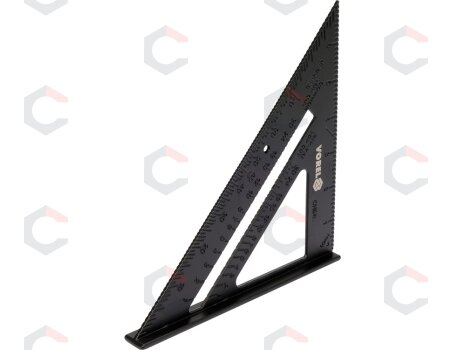 Staliaus kampainis su baze | aliuminis | 250 mm (18377) Staliaus kampainis su baze | aliuminis | 250 mm (18377)