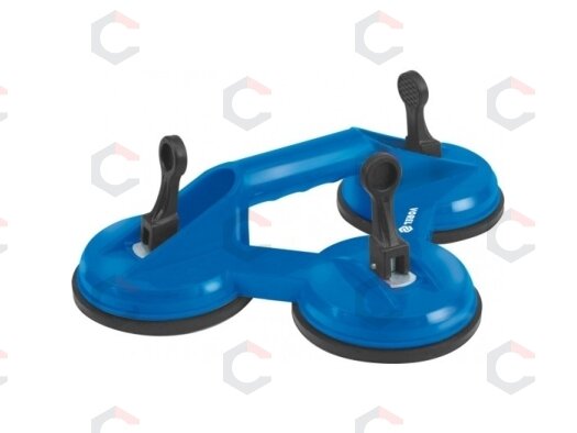 Stiklų kėliklis trijų čiuptuvų | 3x115 mm | iki 100 kg (05302) 1 Stiklų kėliklis trijų čiuptuvų | 3x115 mm | iki 100 kg (05302) 1