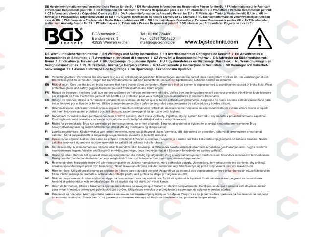 Stabdžių nuorinimo įrenginio adapterių rinkinys 17 vnt. (74664) 6 Stabdžių nuorinimo įrenginio adapterių rinkinys 17 vnt. (74664) 6