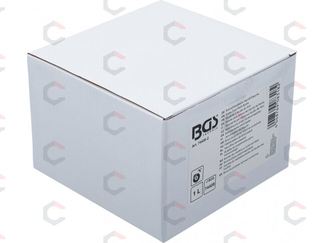 Stabdžių skysčio papildymo butelis | 1 l | skirtas BGS 74408 stabdžių nuorinimo rinkiniui (74408-2) 3 Stabdžių skysčio papildymo butelis | 1 l | skirtas BGS 74408 stabdžių nuorinimo rinkiniui (74408-2) 3