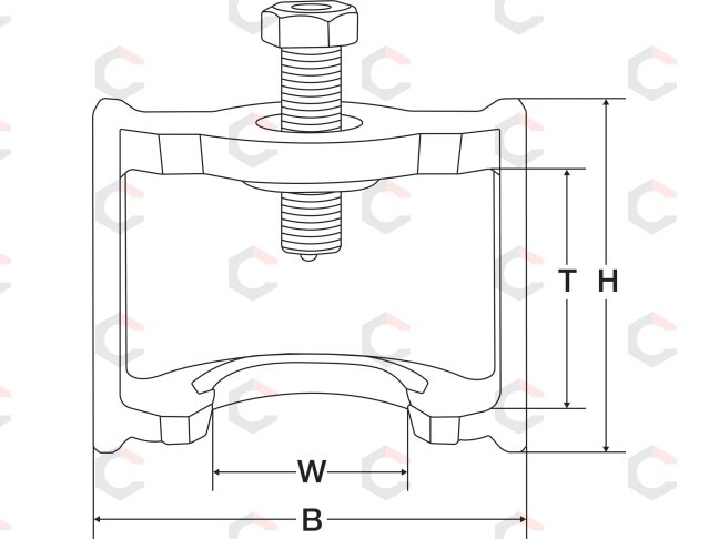 Stabdžių trauklės reguliatoriaus traukiklis | Haldex Brake | 160 mm (74330) 1 Stabdžių trauklės reguliatoriaus traukiklis | Haldex Brake | 160 mm (74330) 1