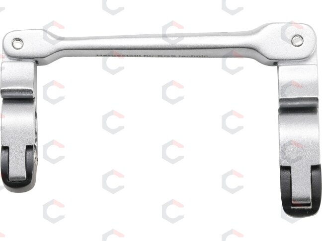 Stabdžių vamzdelių veržliaraktis su terkšlės funkcija | šarnyrinis | 10 x 11 mm (1722) 4 Stabdžių vamzdelių veržliaraktis su terkšlės funkcija | šarnyrinis | 10 x 11 mm (1722) 4
