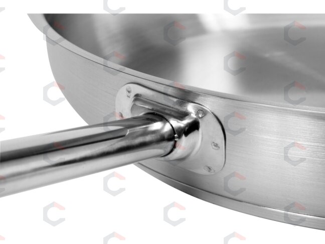 Profesionali keptuvė indukcijai | nerūdijančio plieno | 20 cm (YG-00100) 2 Profesionali keptuvė indukcijai | nerūdijančio plieno | 20 cm (YG-00100) 2