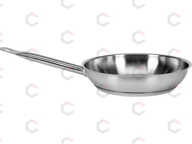 Profesionali keptuvė indukcijai | nerūdijančio plieno | 24 cm (YG-00101) Profesionali keptuvė indukcijai | nerūdijančio plieno | 24 cm (YG-00101)