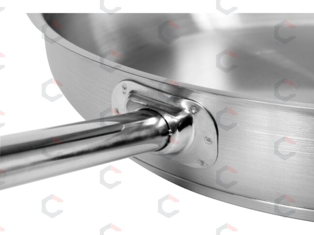 Nerūdijančio plieno keptuvė | indukcinė | Ø 40 cm | 8,8 l (YG-00105) 3 Nerūdijančio plieno keptuvė | indukcinė | Ø 40 cm | 8,8 l (YG-00105) 3