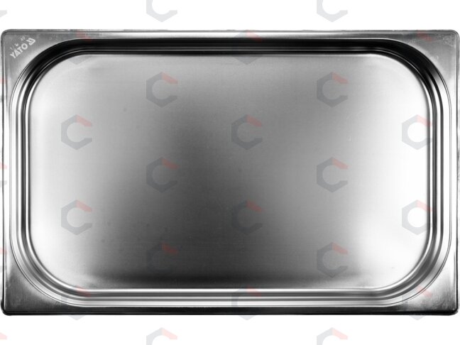 Gastronominis indas GN 1/1 | 530 × 325 × 40 mm | nerūdijantis plienas | 6,0 l (YG-00251) 1 Gastronominis indas GN 1/1 | 530 × 325 × 40 mm | nerūdijantis plienas | 6,0 l (YG-00251) 1
