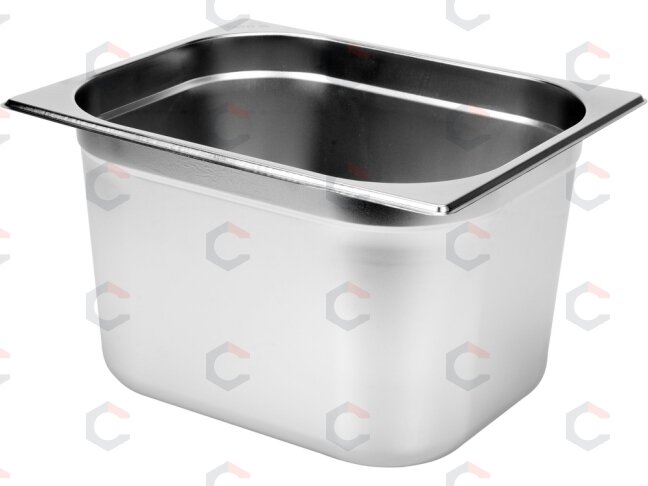 Gastronominis indas GN 1/2 | 325 × 265 × 200 mm | nerūdijantis plienas | 11,5 l (YG-00265) Gastronominis indas GN 1/2 | 325 × 265 × 200 mm | nerūdijantis plienas | 11,5 l (YG-00265)