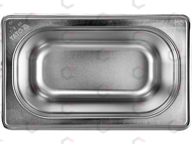 Gastronominis indas GN 1/9 | 176 × 108 × 65 mm | nerūdijantis plienas | 0,55 l (YG-00295) 1 Gastronominis indas GN 1/9 | 176 × 108 × 65 mm | nerūdijantis plienas | 0,55 l (YG-00295) 1