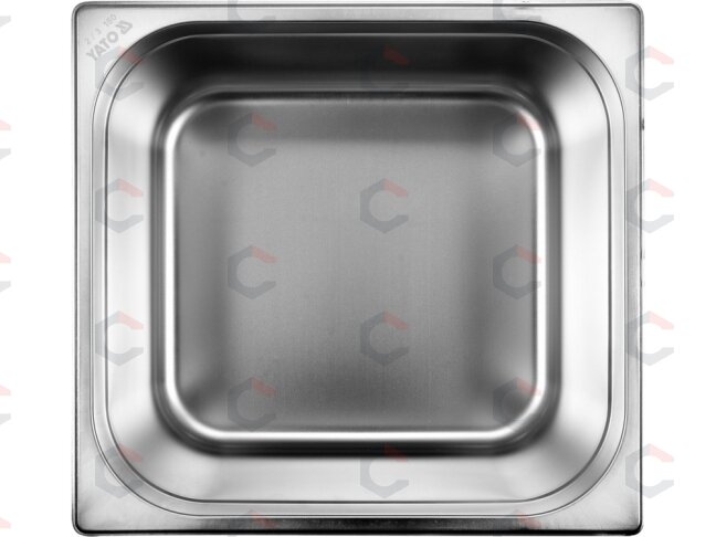 Gastronominis indas GN 2/3 | 354 × 325 × 150 mm | nerūdijantis plienas | 13,0 l (YG-00304) 1 Gastronominis indas GN 2/3 | 354 × 325 × 150 mm | nerūdijantis plienas | 13,0 l (YG-00304) 1