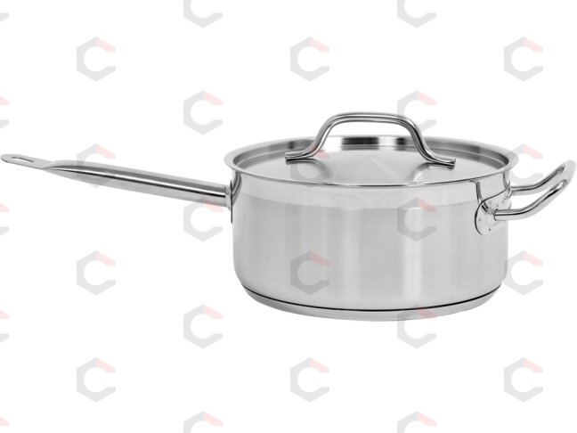 Nerūdijančio plieno prikaistuvis su dangčiu | Ø 24 cm | 240 × 110 mm | 5 l (YG-00062) Nerūdijančio plieno prikaistuvis su dangčiu | Ø 24 cm | 240 × 110 mm | 5 l (YG-00062)