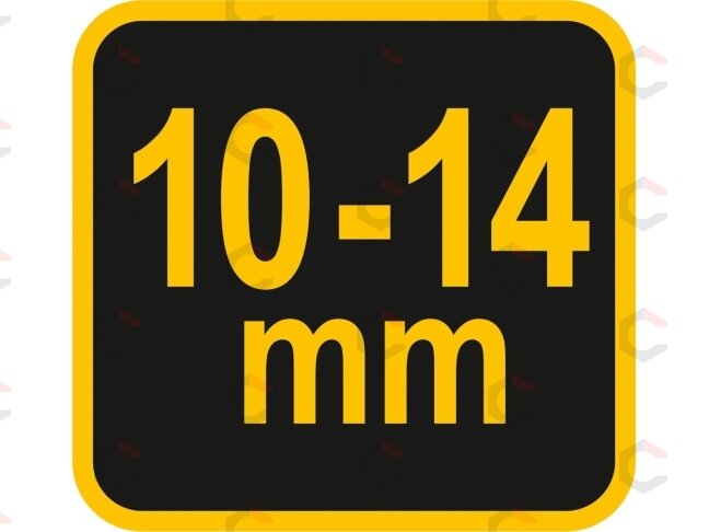 Staklės armatūros lankstymui rankinės | 45x2 0mm | 10-14 mm (49806) 4