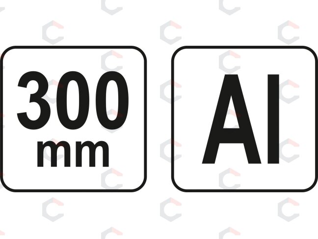 Staliaus kampainis su baze | 300 mm (YT-70787) 3 Staliaus kampainis su baze | 300 mm (YT-70787) 3