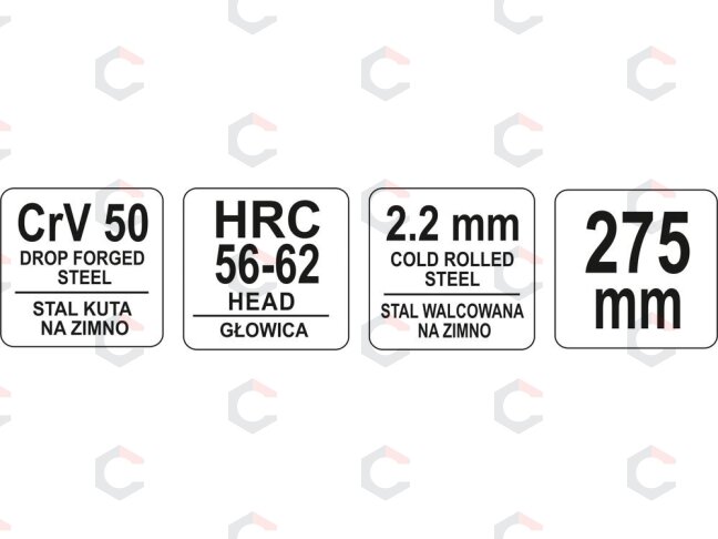 Staliaus replės | 275 mm (YT-2057) 3 Staliaus replės | 275 mm (YT-2057) 3