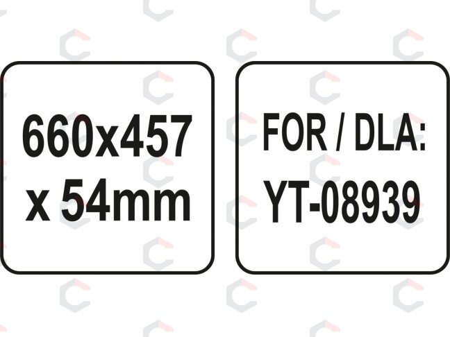 Stalviršio sutvirtinimas YT-08939 (YT-08940) 2 Stalviršio sutvirtinimas YT-08939 (YT-08940) 2