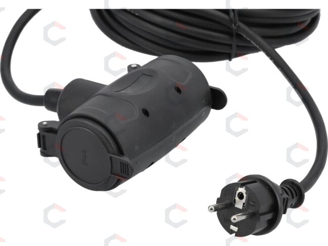 Statybinis elektros dirbtuvių ilgintuvas 2G tipo F | 25 m | Schuko | IP44 (YT-81032) 1 Statybinis elektros dirbtuvių ilgintuvas 2G tipo F | 25 m | Schuko | IP44 (YT-81032) 1