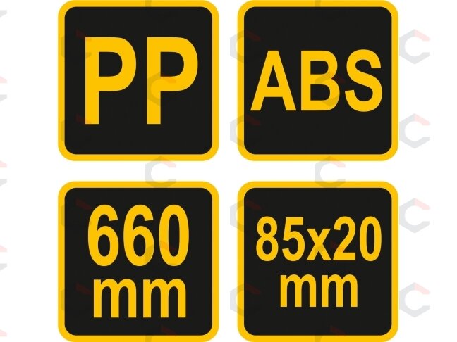 Statybinių mišinių/skedinių aplikatorius | 85 X 20 mm (04450) 3 Statybinių mišinių/skedinių aplikatorius | 85 X 20 mm (04450) 3