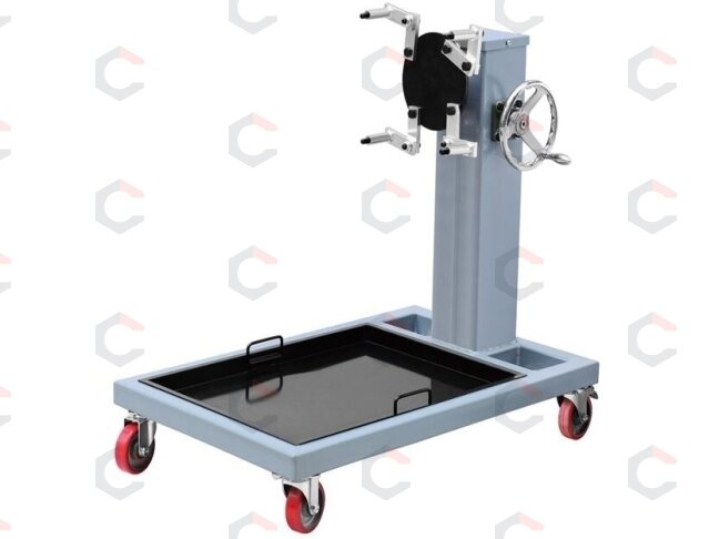 Stendas varikliui su įrankių dėklu | 1100 LBS | 500 kg (ES500) Stendas varikliui su įrankių dėklu | 1100 LBS | 500 kg (ES500)