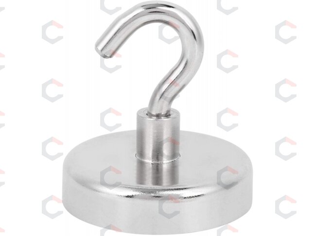 Neodimio magnetas – super stiprus žvejybai – 51 mm | 136 kg (NM2) 8 Neodimio magnetas – super stiprus žvejybai – 51 mm | 136 kg (NM2) 8