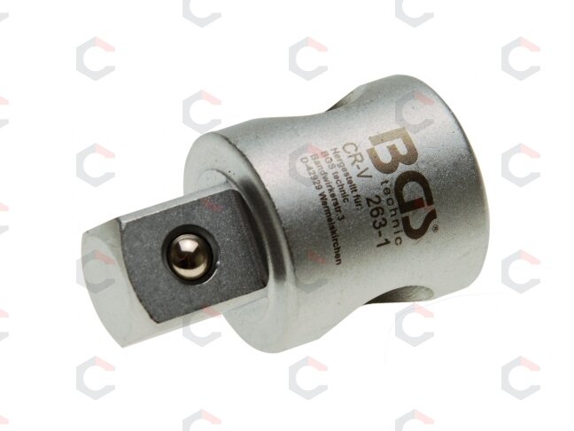 Stumdomas adapteris prailgintuvams | išorinis kvadratas 20 mm (3/4") (263-1) 1 Stumdomas adapteris prailgintuvams | išorinis kvadratas 20 mm (3/4") (263-1) 1