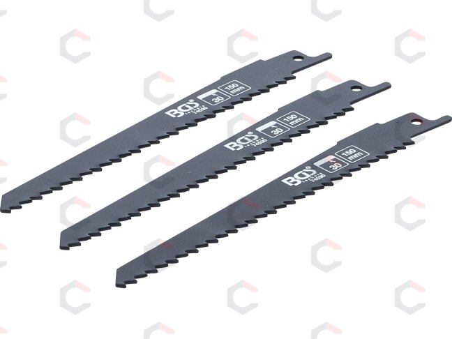Stūmoklinio pjūklo diskų rinkinys | medžiui | BGS 7367 | 3 vnt. (74530) Stūmoklinio pjūklo diskų rinkinys | medžiui | BGS 7367 | 3 vnt. (74530)