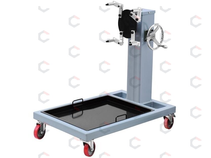 Stendas varikliui su įrankių dėklu | 1100 LBS | 500 kg (ES500) Stendas varikliui su įrankių dėklu | 1100 LBS | 500 kg (ES500)