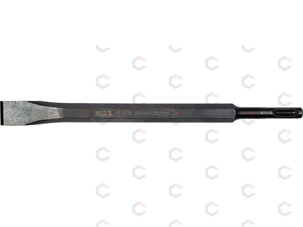 Štrauberis SDS+ 22x18x250 mm | CRV (YT-4722) Štrauberis SDS+ 22x18x250 mm | CRV (YT-4722)