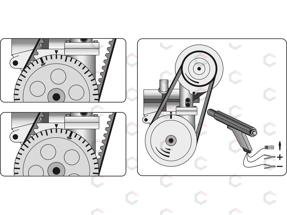 Stroboskopas benzininiams varikliams | 12V (YT-7311) 3 Stroboskopas benzininiams varikliams | 12V (YT-7311) 3