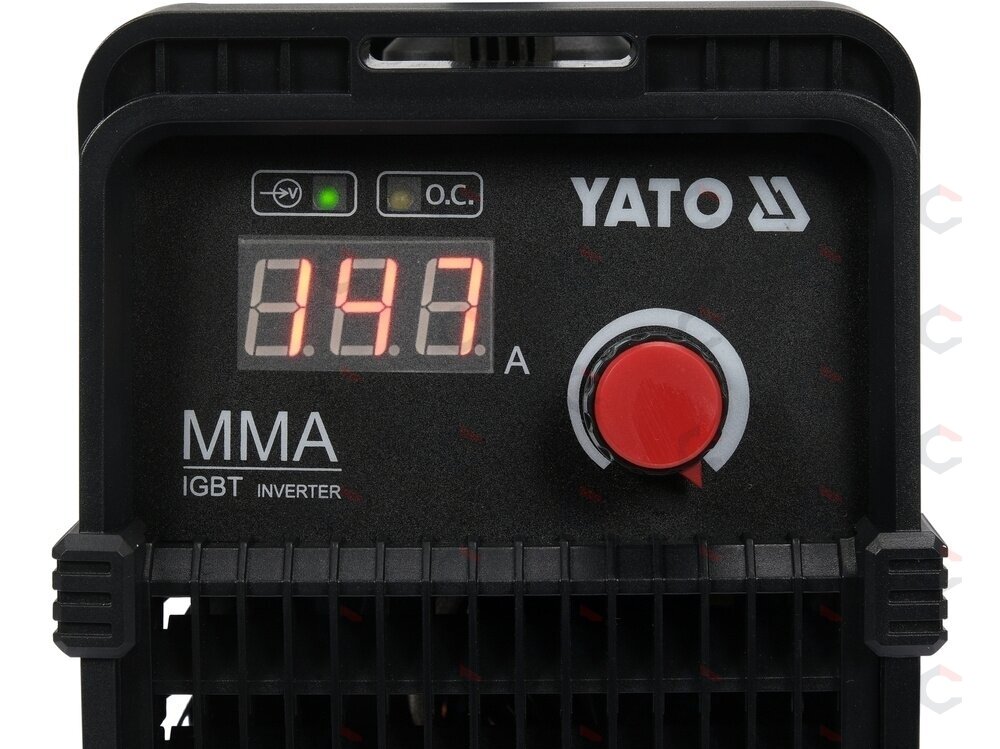 Inverterinis MMA suvirinimo aparatas YATO | 30–140 A | 230 V (YT-81355) 3 Inverterinis MMA suvirinimo aparatas YATO | 30–140 A | 230 V (YT-81355) 3
