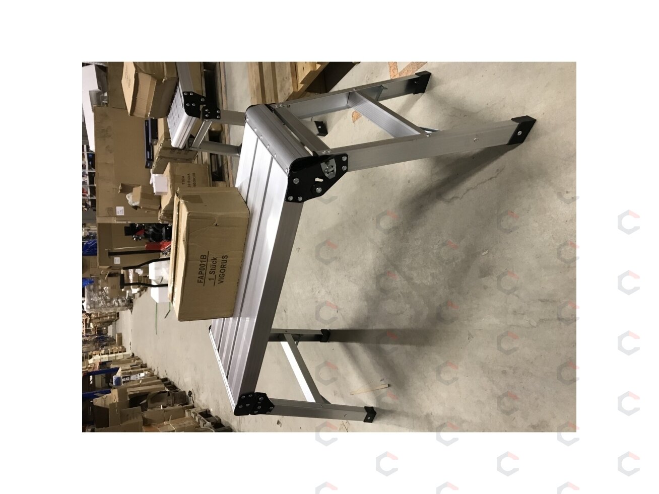 Sulankstoma aliuminė platforma | 112*40*49.5cm (FAP001B) 4