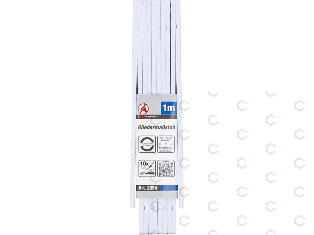 Sulankstomas metras plastikinis | 10 segmentų | 1 m (2054) 3 Sulankstomas metras plastikinis | 10 segmentų | 1 m (2054) 3