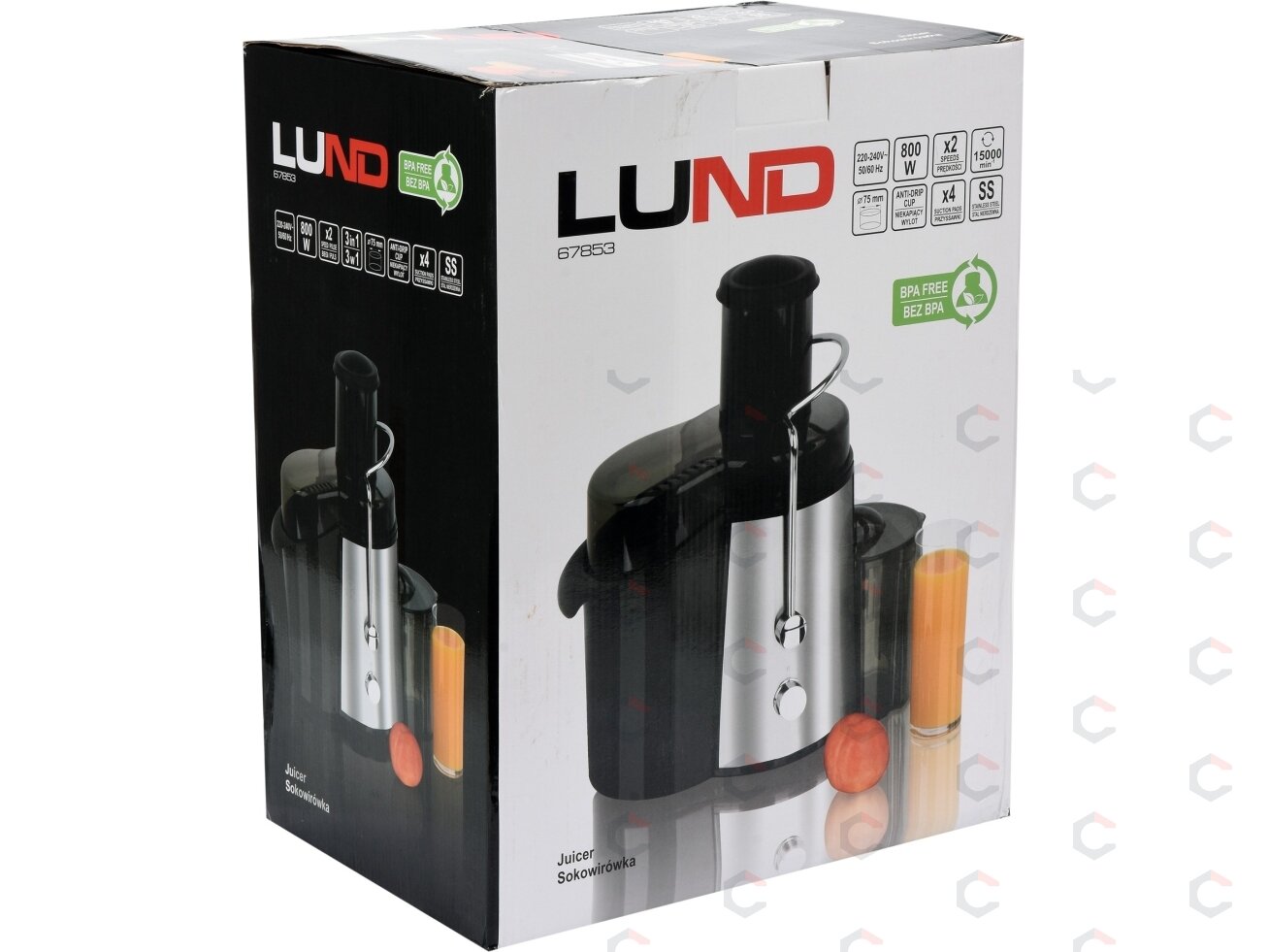 Sulčiaspaudė | 800W (67853) 8 Sulčiaspaudė | 800W (67853) 8