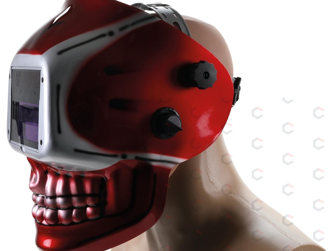 Suvirinimo šalmas "SKULL" | automatinis tamsėjimas (8858) 3 Suvirinimo šalmas "SKULL" | automatinis tamsėjimas (8858) 3
