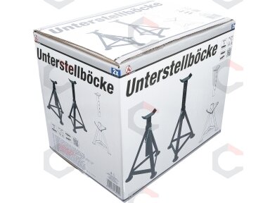 Sudedamų atramų komplektas | Keliamoji galia 3000 kg | 335-500 mm | 2 vnt. (3002)