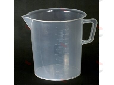 Sugraduotas plastikinis indas 1000ml (9946-1000) Sugraduotas plastikinis indas 1000ml (9946-1000)