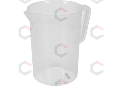 Sugraduotas plastikinis indas | 2000 ml (YG-07286) Sugraduotas plastikinis indas | 2000 ml (YG-07286)