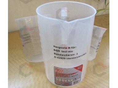 Sugraduotų plastikinių indų rinkinys 500-1000-2000ml., 3vnt. (9946V) Sugraduotų plastikinių indų rinkinys 500-1000-2000ml., 3vnt. (9946V)