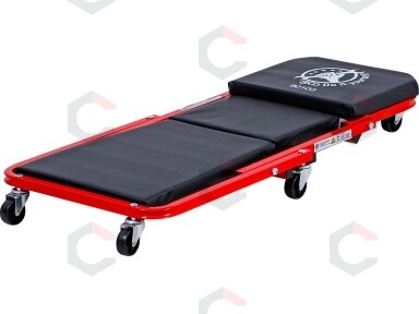 Sulankstomas auto serviso gultas / kėdutė | 6 ratukai (90103)