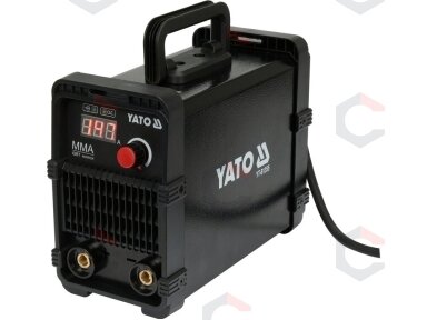 Inverterinis MMA suvirinimo aparatas YATO | 30–140 A | 230 V (YT-81355) Inverterinis MMA suvirinimo aparatas YATO | 30–140 A | 230 V (YT-81355)