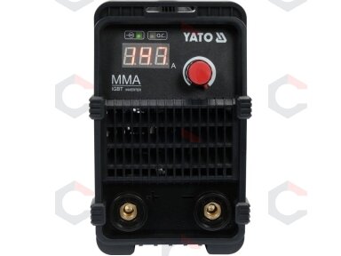 Inverterinis MMA suvirinimo aparatas YATO | 30–140 A | 230 V (YT-81355) Inverterinis MMA suvirinimo aparatas YATO | 30–140 A | 230 V (YT-81355)