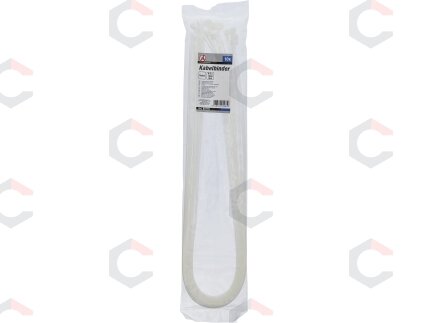 Suveržimo dirželiai | balta spalva | 8.0 x 1000 mm | 10 vnt. (80779) 2 Suveržimo dirželiai | balta spalva | 8.0 x 1000 mm | 10 vnt. (80779) 2