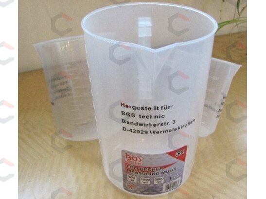 Sugraduotų plastikinių indų rinkinys 500-1000-2000ml., 3vnt. (9946V) Sugraduotų plastikinių indų rinkinys 500-1000-2000ml., 3vnt. (9946V)