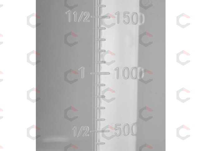 Sugraduotas plastikinis indas | 2000 ml (YG-07286) 1 Sugraduotas plastikinis indas | 2000 ml (YG-07286) 1
