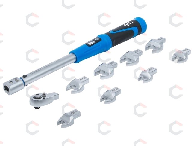 Dinamometrinio rakto rinkinys įstatomiems įrankiams | 9 x 12 mm | 10–50 Nm | 10 vnt. (7532) Dinamometrinio rakto rinkinys įstatomiems įrankiams | 9 x 12 mm | 10–50 Nm | 10 vnt. (7532)