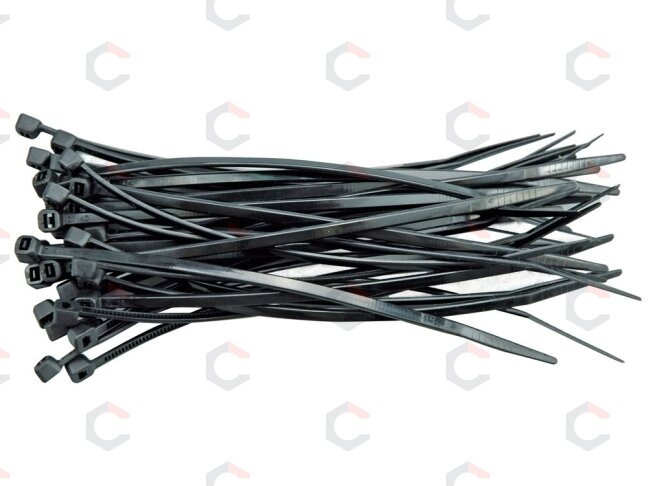 Suveržimo dirželiai 290x3,6 100vnt. juodi (73895) Suveržimo dirželiai 290x3,6 100vnt. juodi (73895)