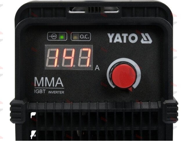 Inverterinis MMA suvirinimo aparatas YATO | 30–140 A | 230 V (YT-81355) 3 Inverterinis MMA suvirinimo aparatas YATO | 30–140 A | 230 V (YT-81355) 3